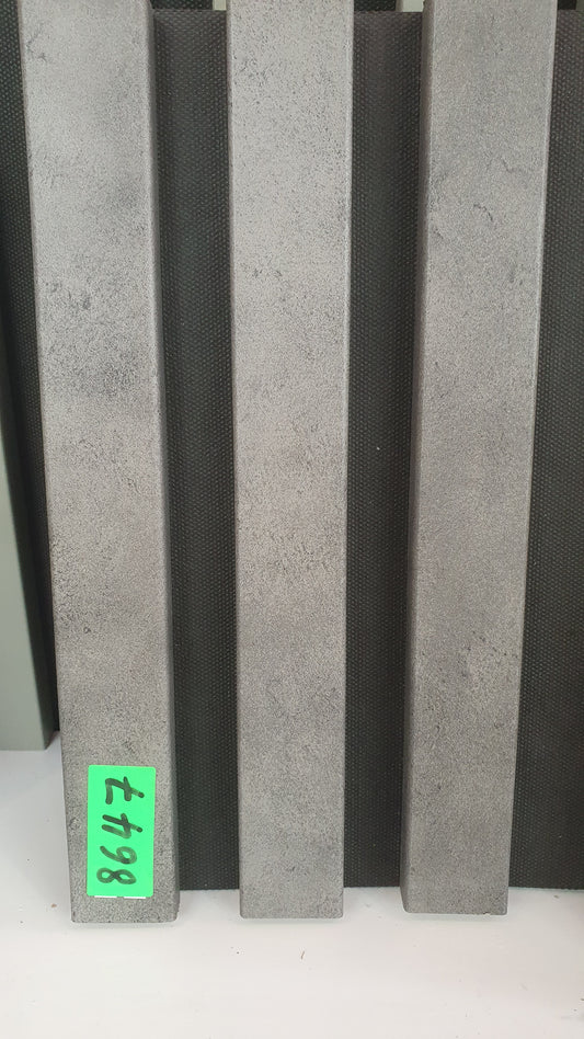 Riflaj decorativ MDF tip panou Antracit inchis - COD 8647