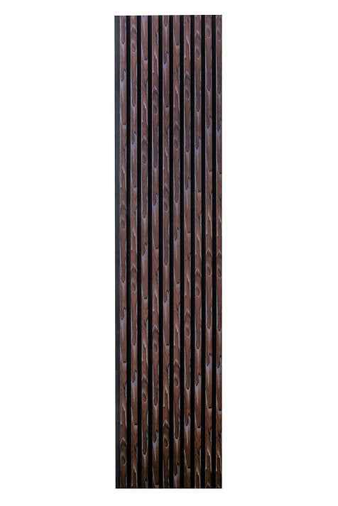 Riflaj Decorativ Tip Panou Wenge cu Insertii Gri