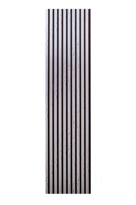 Riflaj Decorativ MDF Tip Panou Alb-Bej - COD 8545