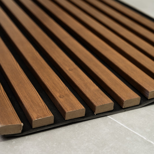 Riflaj Decorativ MDF Tip Panou Maro Nuc - COD 8071