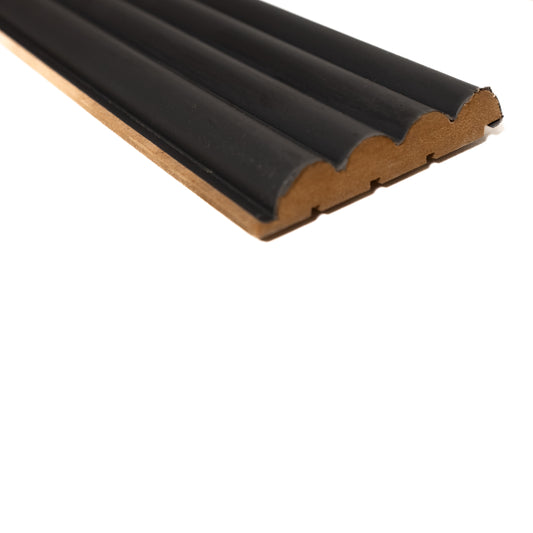 Riflaj Decorativ MDF Deniz - Negru