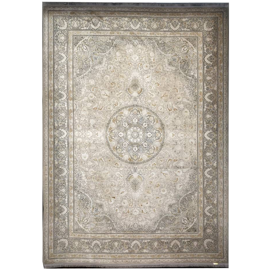 Covor Persan Lux, Gri/Maro/Bej, Living, Dormitor - COD 3006 Beige