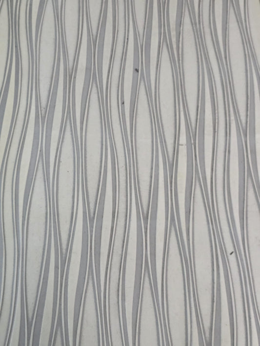 Placă PVC Wave Gri Perlat