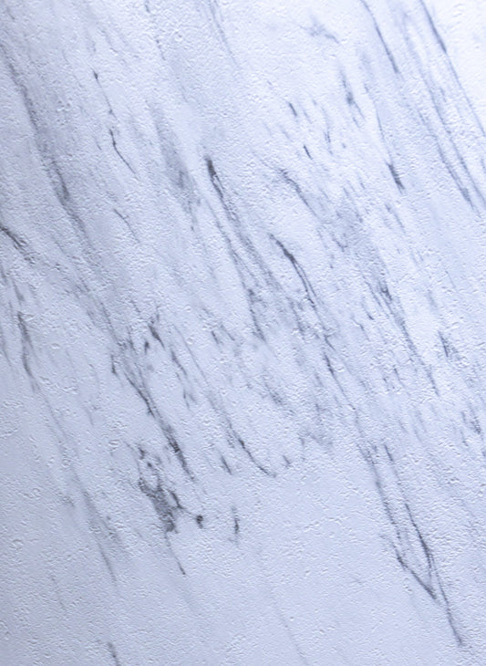 Placă PVC Marmură Albă cu Aspect Texturat COD - 0686