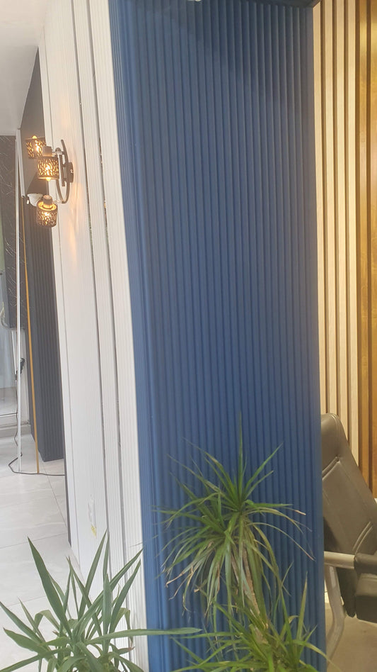 Riflaj Decorativ MDF Deniz - Albastru