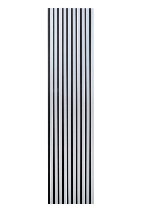 Riflaj decorativ tip panou Alb Mat