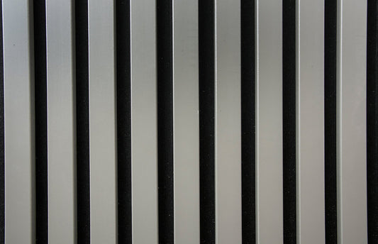 Riflaj decorativ tip panou Gri Mat