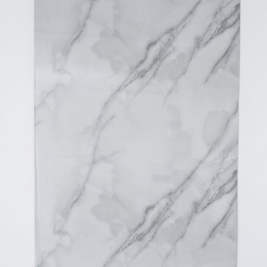 Placa PVC Marmura Gri cu Alb Lucios COD 3049