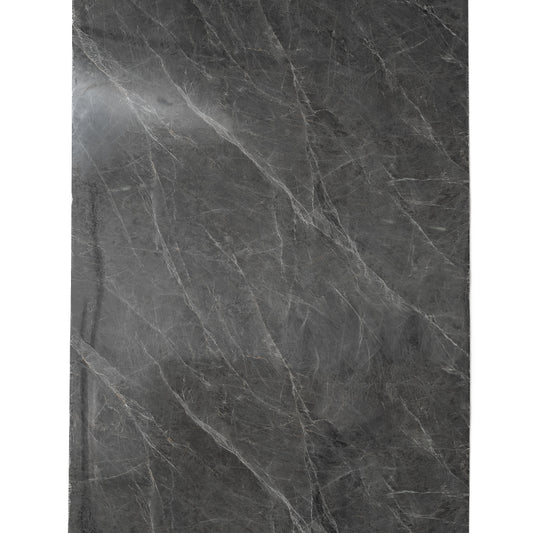 Placa PVC Marmura Gray cu insertii Gold - COD 3016