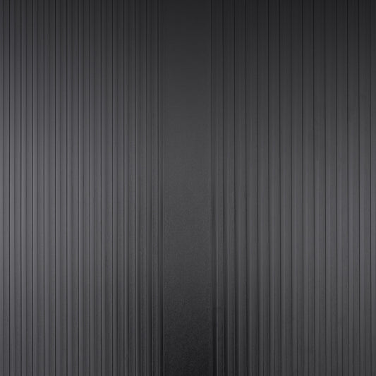 Placă PVC Neagră Structurată cu Linii 3D - COD 0705