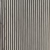 Riflaj Decorativ MDF Tip Panou Alb cu Insertii Negre - 1m