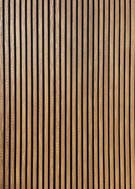 Riflaj Decorativ MDF Tip Panou Stejar Natur Modern - 1m