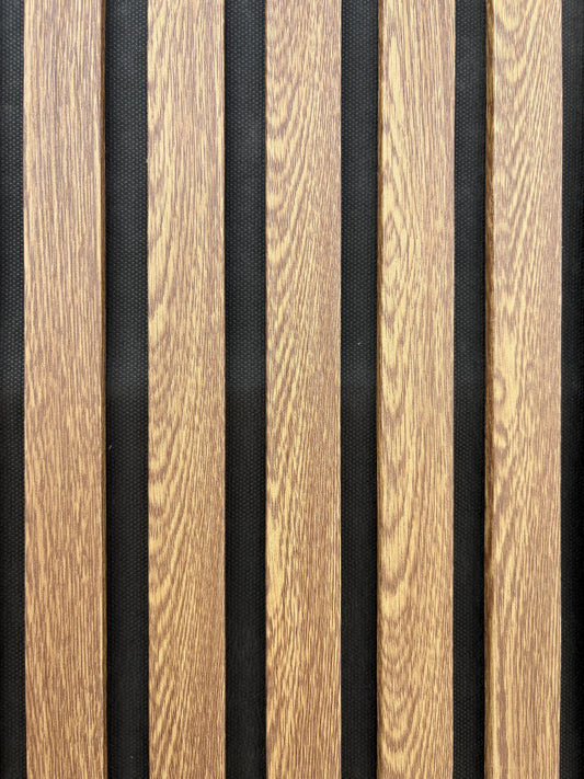 Riflaj Decorativ MDF Tip Panou Stejar Natur Modern - 1m