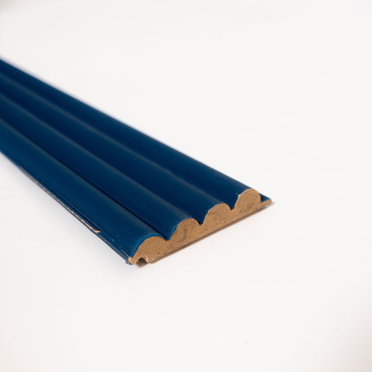 Riflaj Decorativ MDF Deniz - Albastru