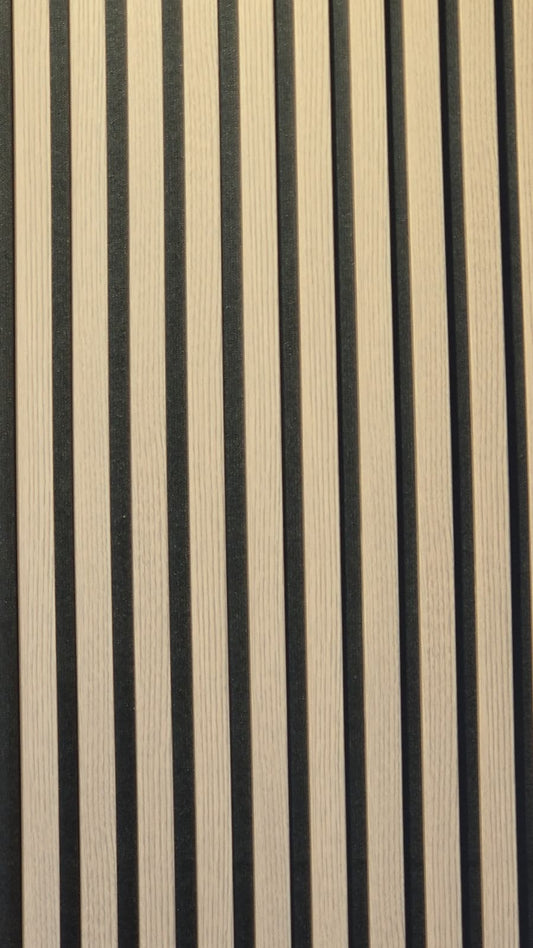 Riflaj Decorativ MDF tip panou Stejar Deschis - COD 8068