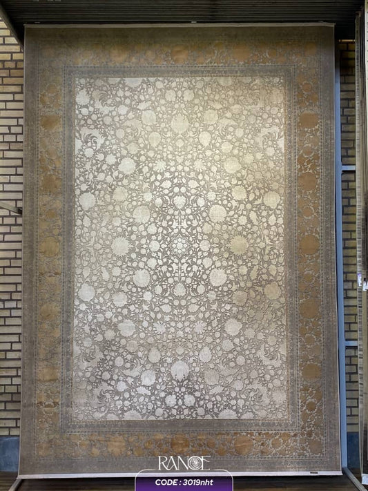 Covor Persan Lux, Bej/Silver, Living, Dormitor - COD 3019 nht