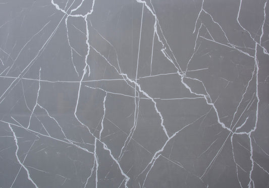 Grey With White Stripes Marble – Placa PVC GRI Cu Dungi Albe